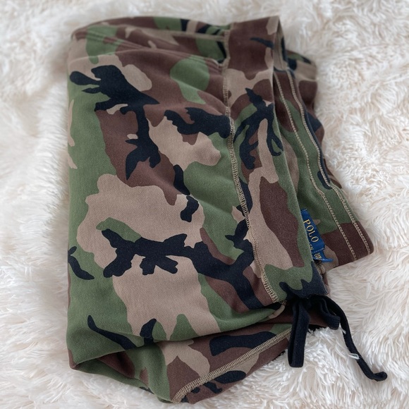 Men - Polo camo sweat pants - Picture 3 of 4